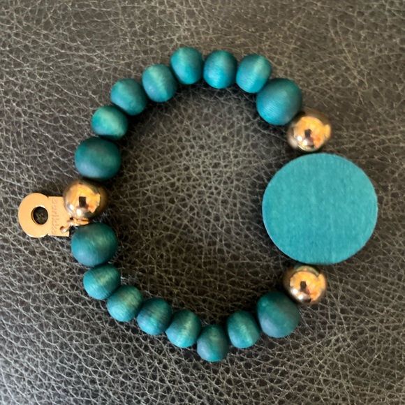 Aarikka Ilta Bracelet Dark Emerald Green Gold - Picture 4 of 12